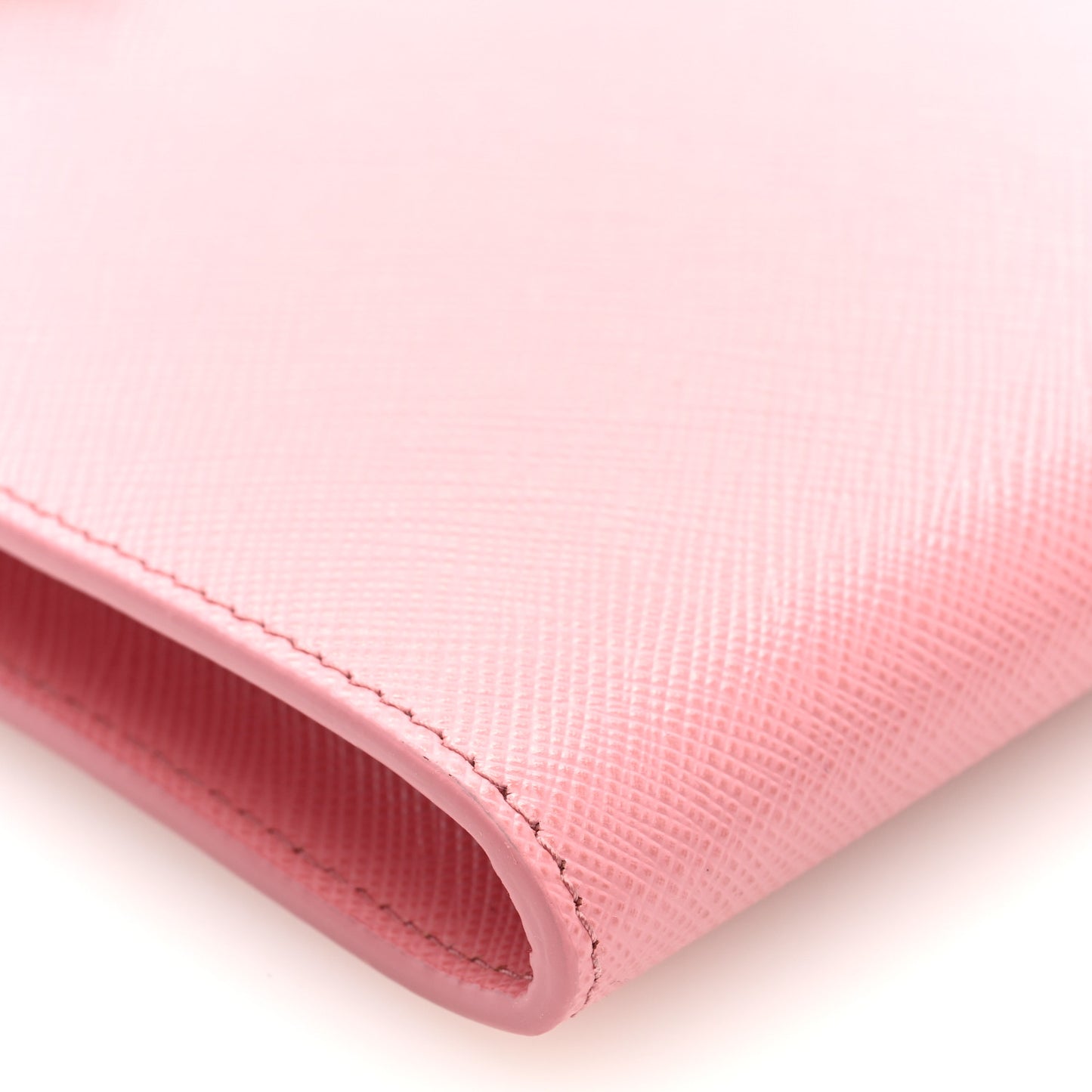 Saffiano Triangle Phone Case Crossbody Pouch Petalo