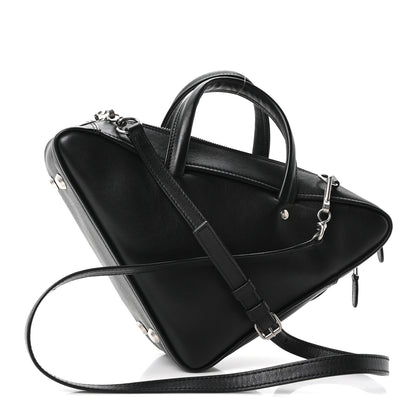 Balenciaga Calfskin S Triangle Duffle Black 3 of 10