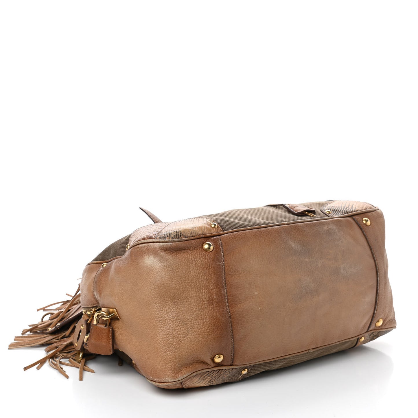Jacquard Logo Cervo Fringe Bowler Naturale