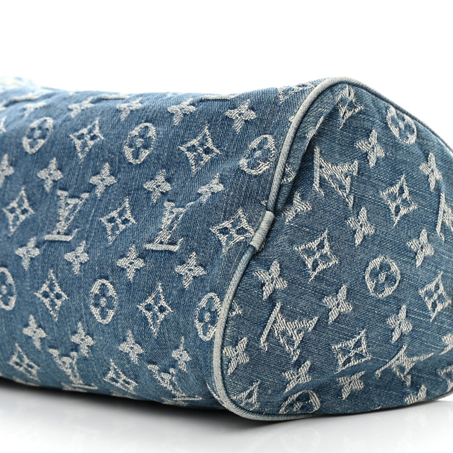 Louis Vuitton Monogram Denim Neo Speedy Blue 10 of 19