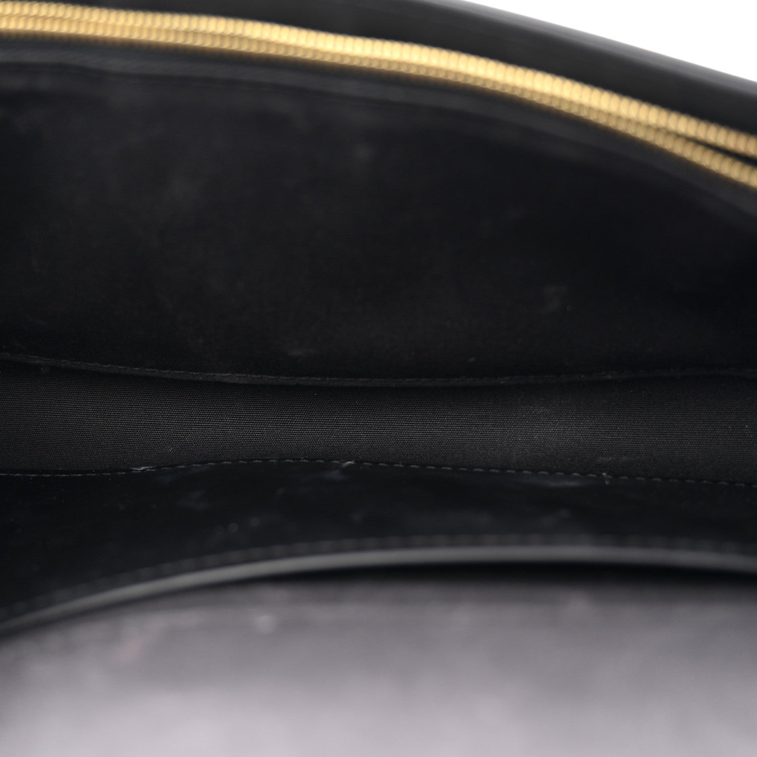 Louis Vuitton Patent Louise Clutch Black 5 of 10