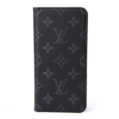 Louis Vuitton Monogram Eclipse iPhone 7 Plus Folio Case 1 of 6
