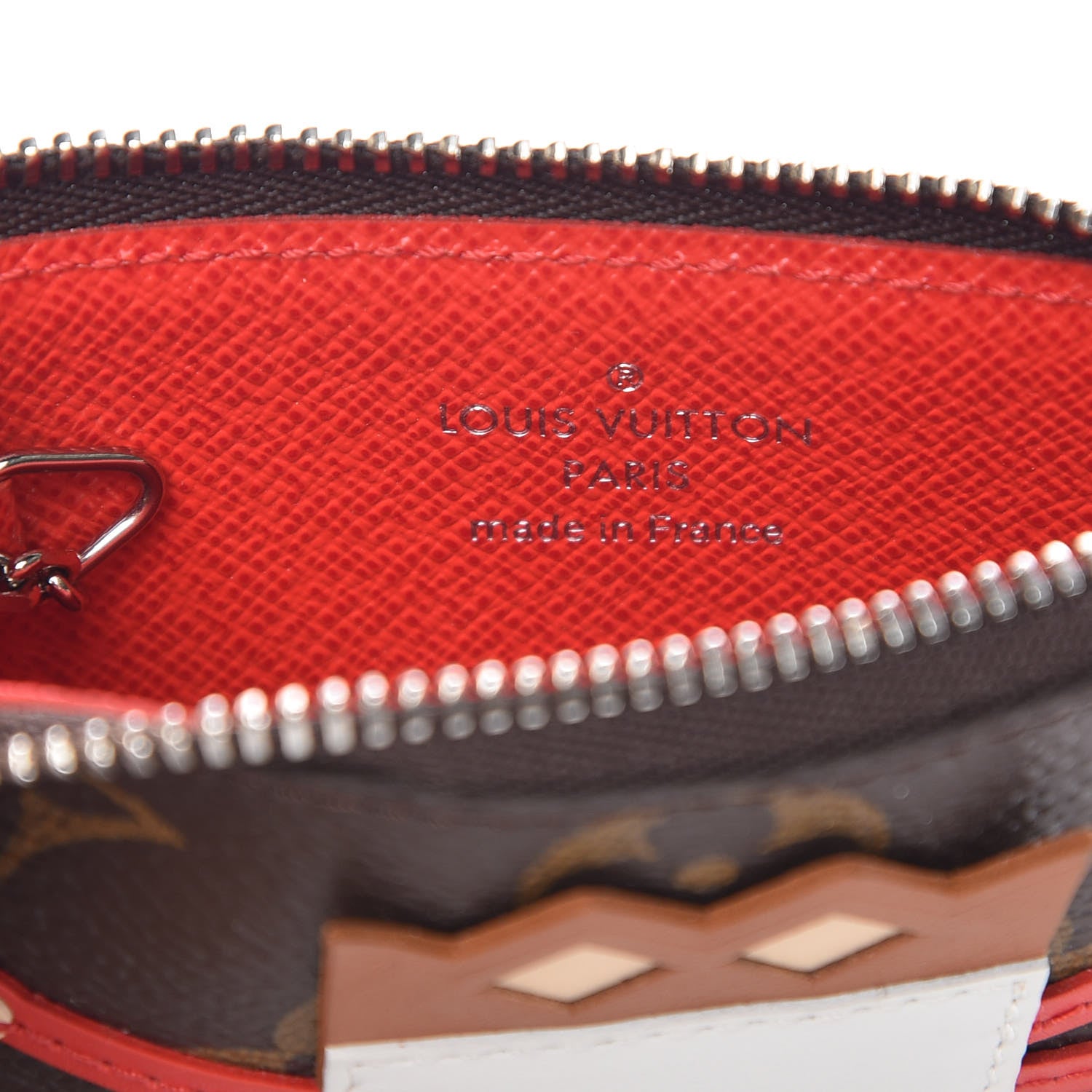 Louis Vuitton Monogram Tribal Key Pouch 6 of 6
