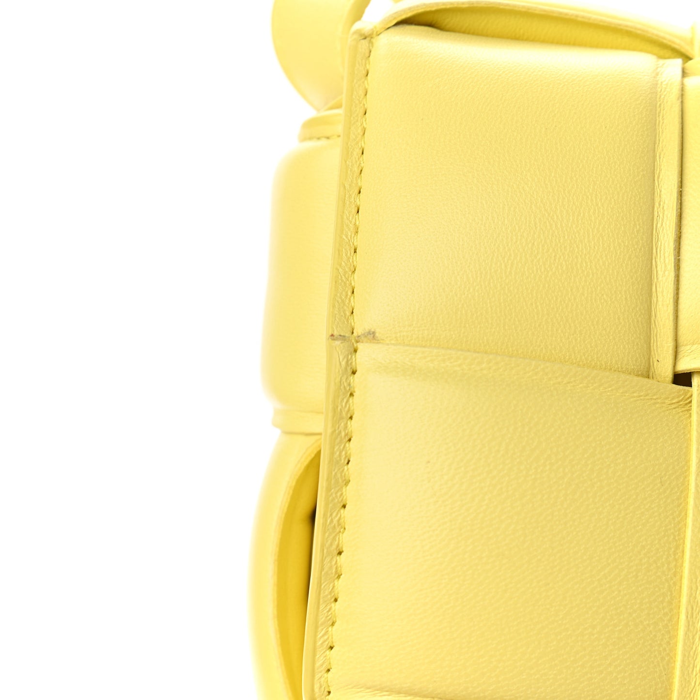 Nappa Maxi Intreccio Padded Cassette Crossbody Bag