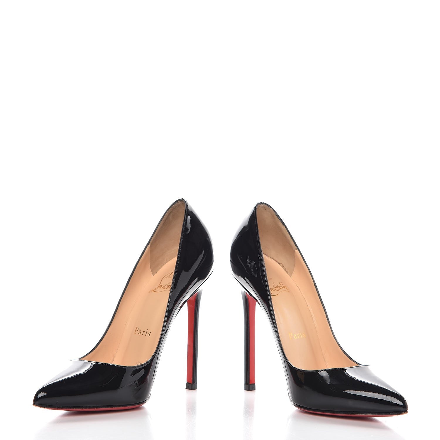 Christian Louboutin Patent Pigalle 120 Pumps 36.5 Black 5 of 17