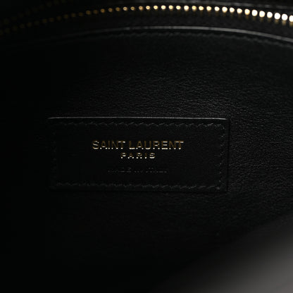 Saint Laurent Smooth Calfskin Small Le 5 A 7 Soft Hobo Black 6 of 8