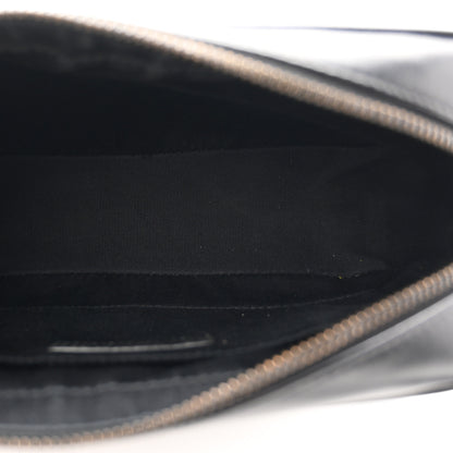 Saint Laurent Calfskin Matelasse Monogram Monochrome Lou Camera Bag Black 5 of 10