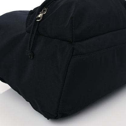 Balenciaga Sport Nylon Logo Embroidered S Wheel Backpack Black 7 of 8