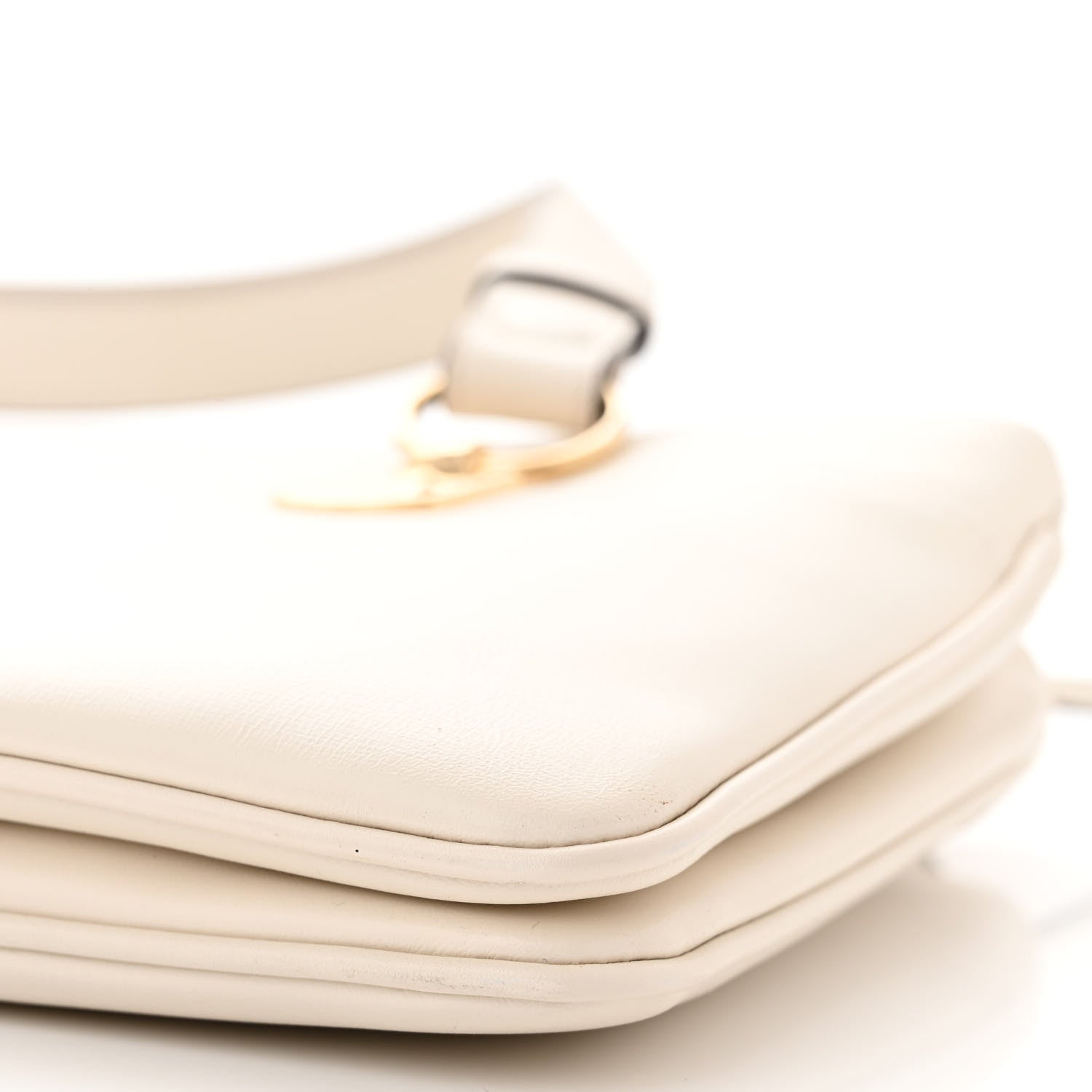 Gucci Vitello Palmellato Lux Arli Top Handle Bag White 11 of 12