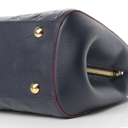 Louis Vuitton Empreinte Montaigne MM Marine Rouge 10 of 13