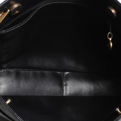 Chanel Lambskin Small Shoulder Bag Black 5 of 6
