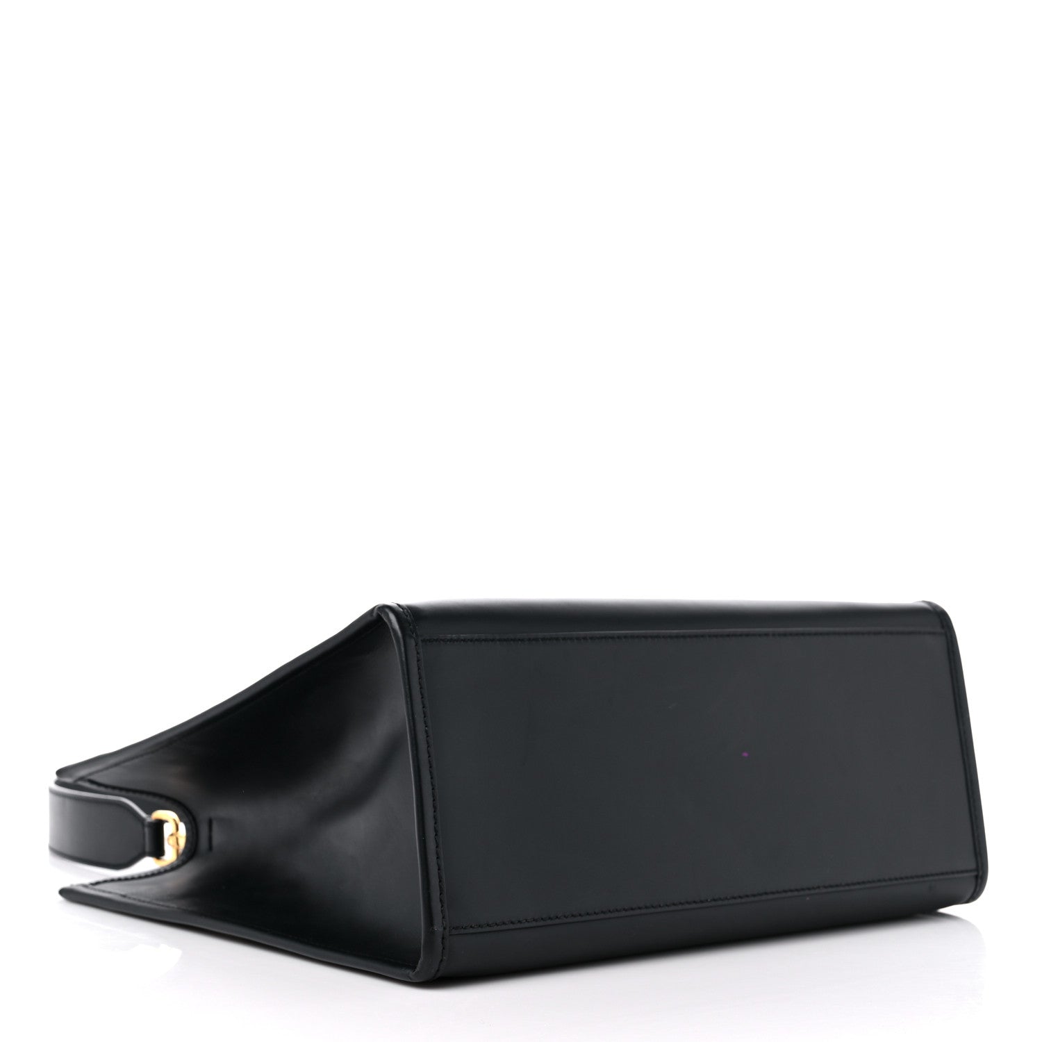 Fendi Vitello King Plexiglass Medium Fendi Sunshine Shopper Tote Black 4 of 18