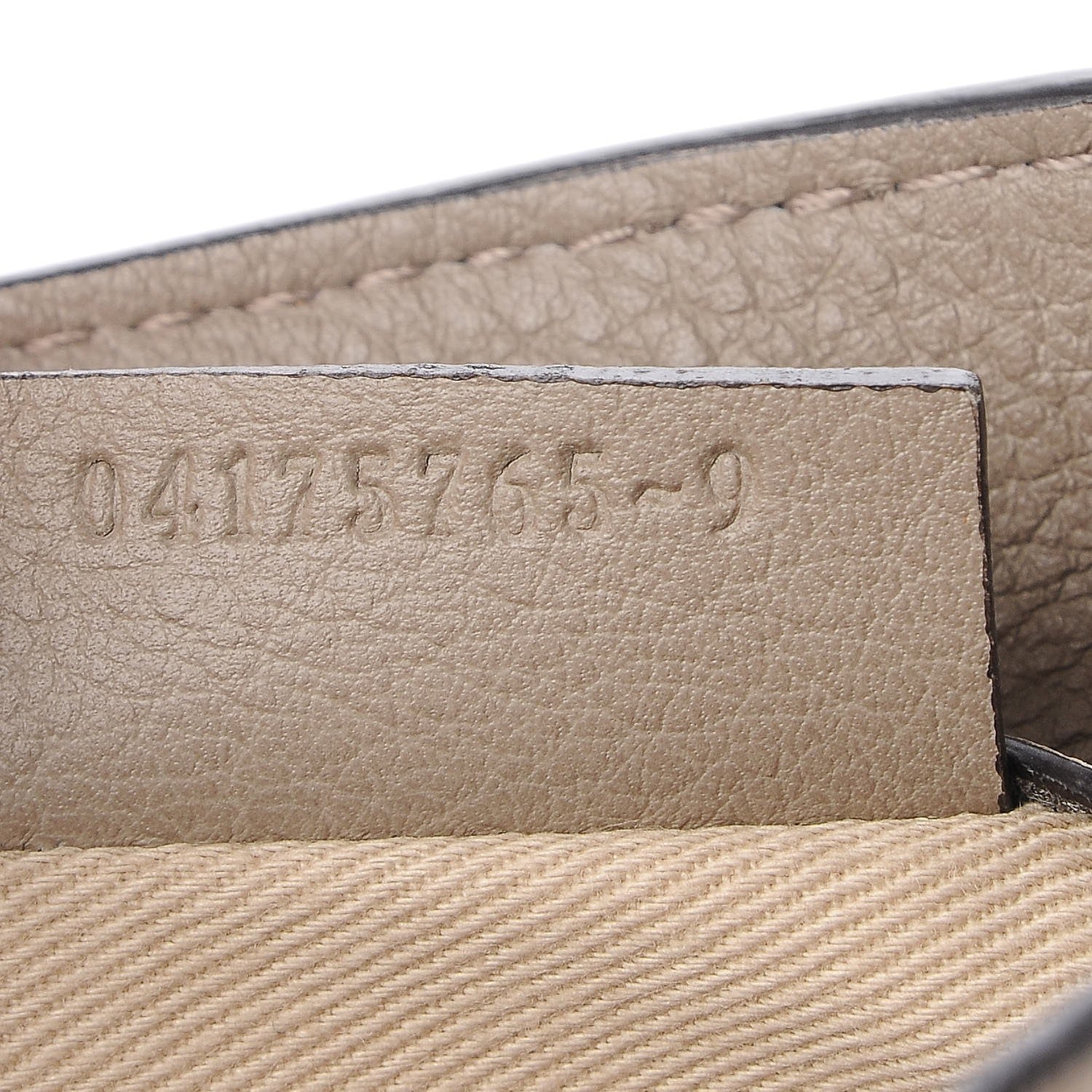 Chloe Suede Calfskin Mini Faye Backpack Motty Grey 7 of 7