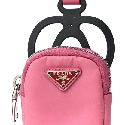 Prada Tessuto Nylon Pocket Smartphone Case Begonia Rosso 8 of 11