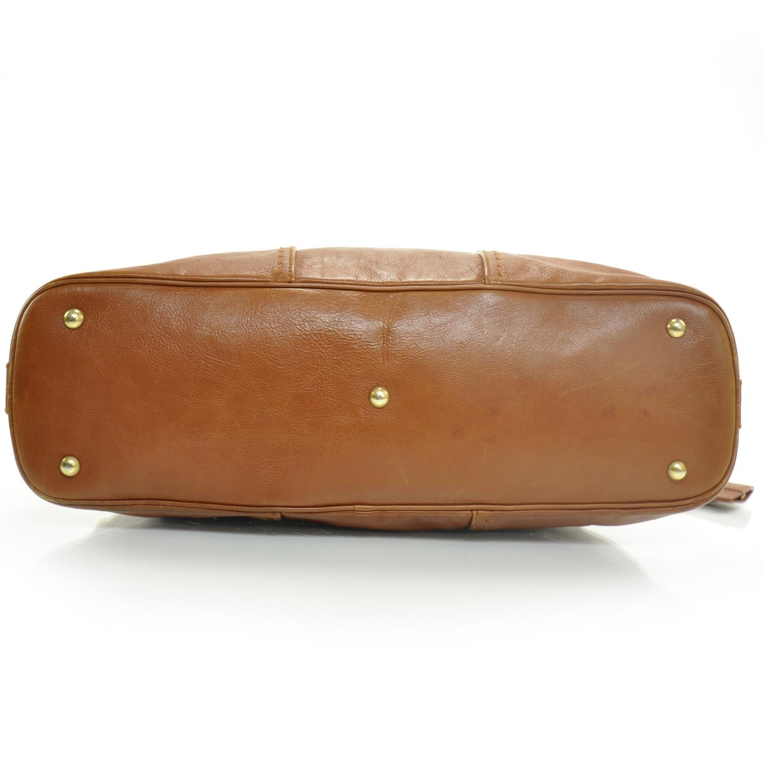 Saint Laurent Leather Medium Muse Cognac 5 of 8