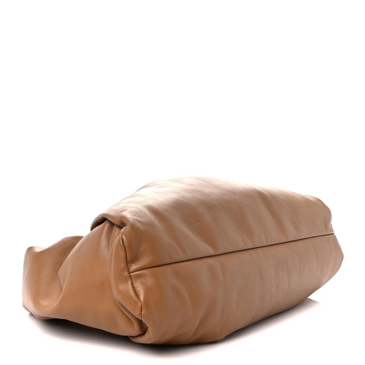 Smooth Butter Calfskin Small The Shoulder Pouch Moutarde