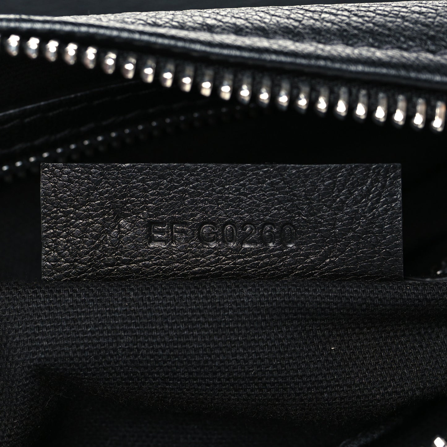 Sugar Goatskin Small Pandora Black