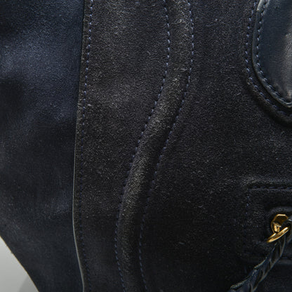 Celine Suede Large Phantom Luggage Midnight 14 of 17