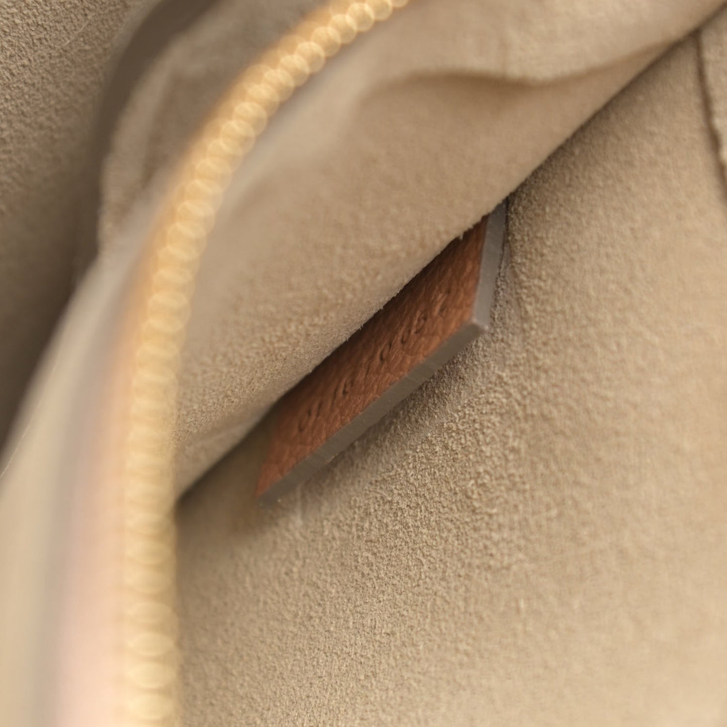 Grained Calfskin Smooth Lambskin Medium Faye Shoulder Bag Milky Coffee