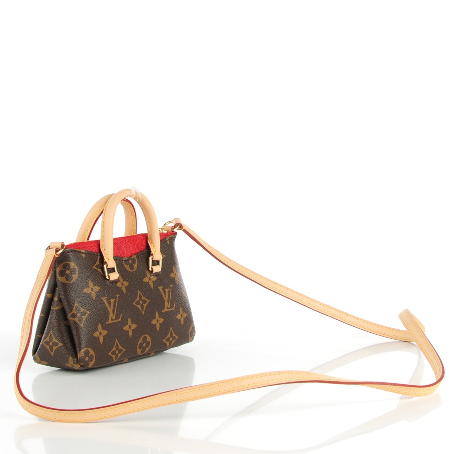 Louis Vuitton Monogram Pallas Nano Cherry 3 of 7
