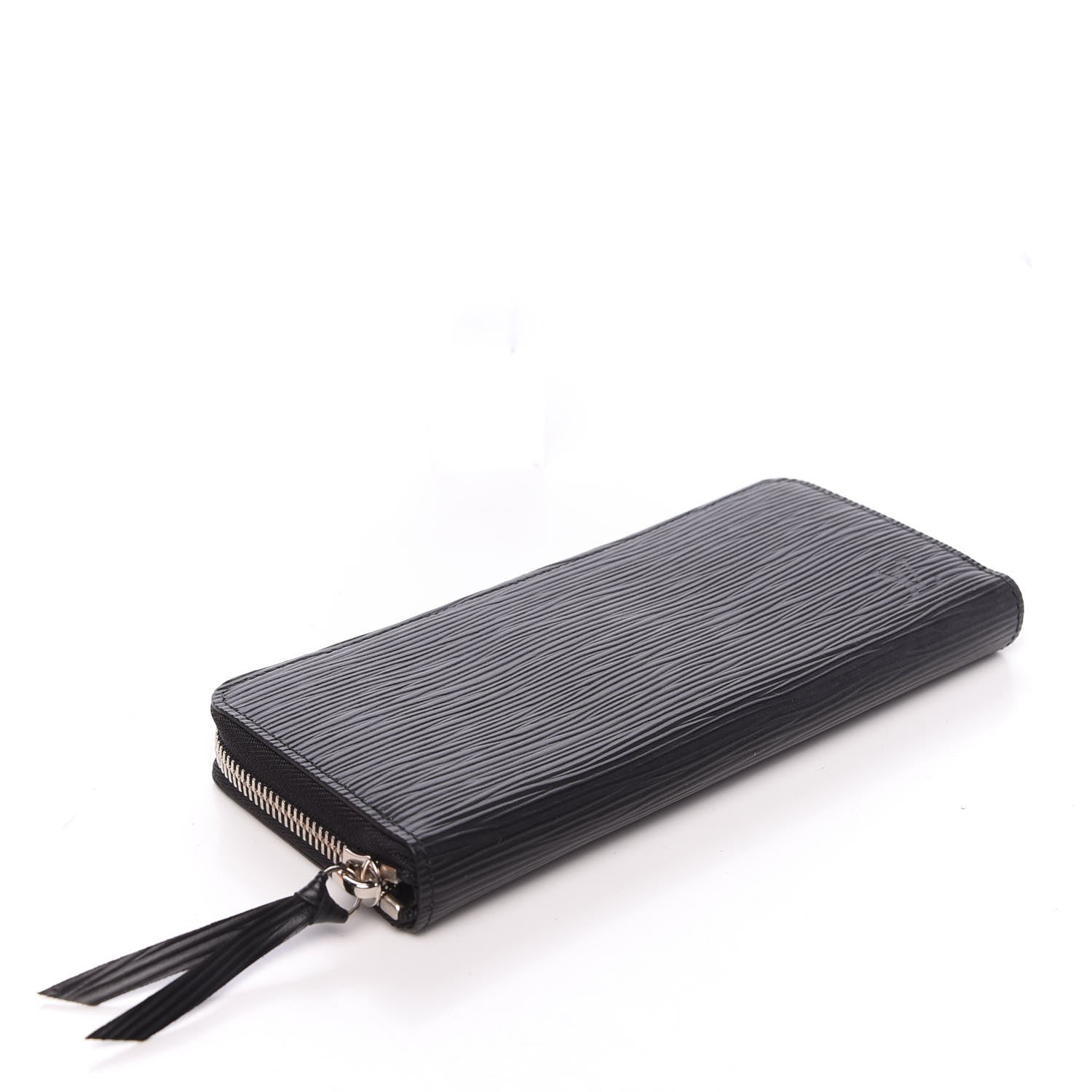Louis Vuitton Epi Clemence Wallet Black 4 of 10