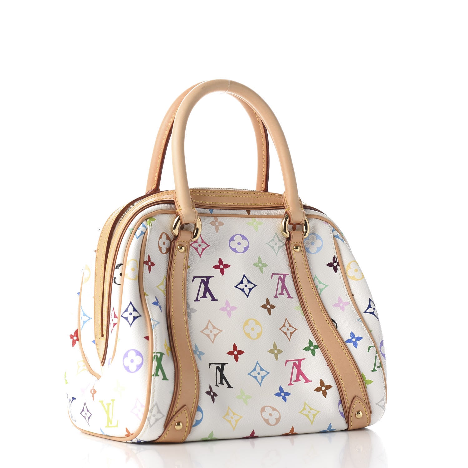 Louis Vuitton Monogram Multicolor Priscilla White 2 of 8