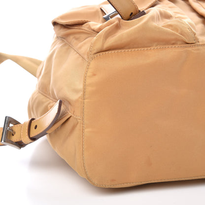 Prada Tessuto Nylon Vela Small Backpack Gold 10 of 12