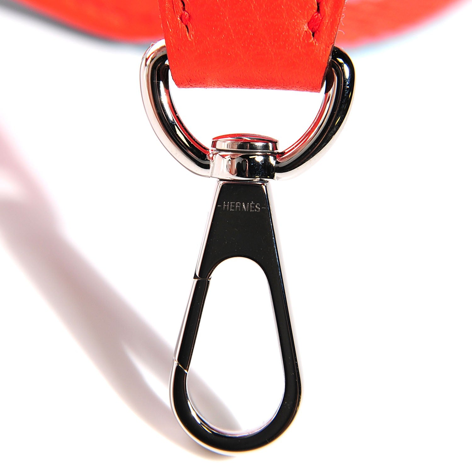 Hermes Taurillon Clemence Amazone Evelyne TPM Orange Poppy Saint Cyr 16 of 16