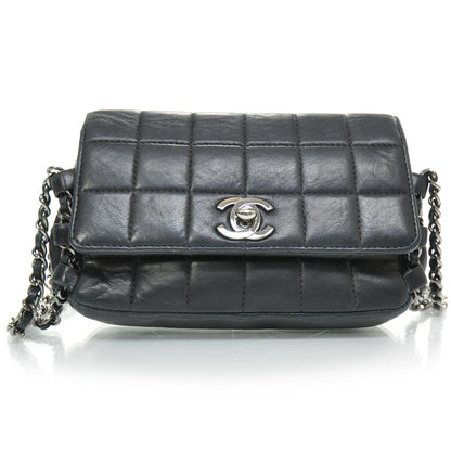 Chanel Lambskin Small Chocolate Bar Flap Black 1 of 10