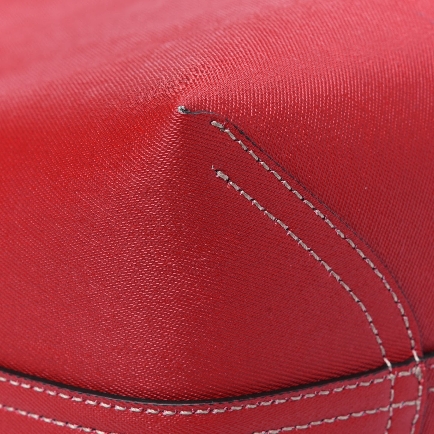 GG Supreme Medium Reversible Tote Beige Red