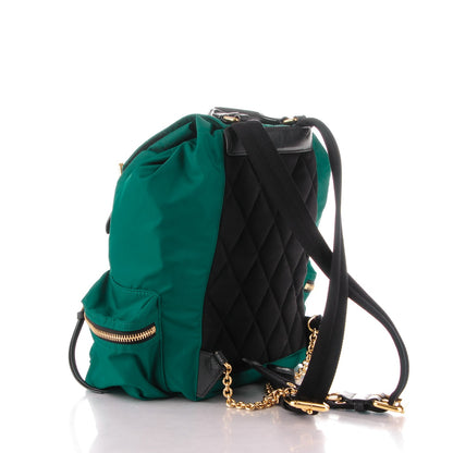 Burberry Nylon Medium Rucksack Backpack Pine Green 3 of 10