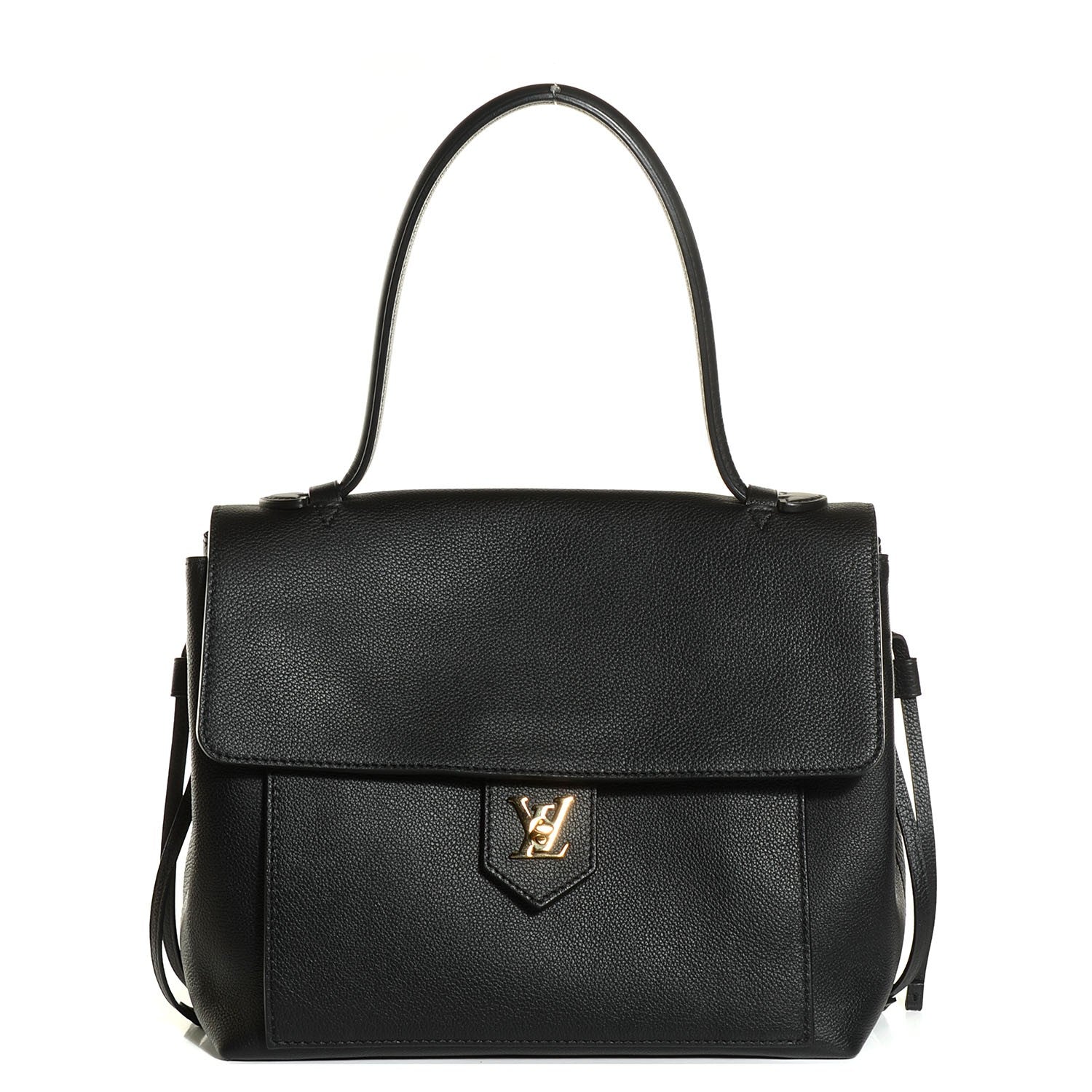 Louis Vuitton Calfskin Lockme PM Black 1 of 7