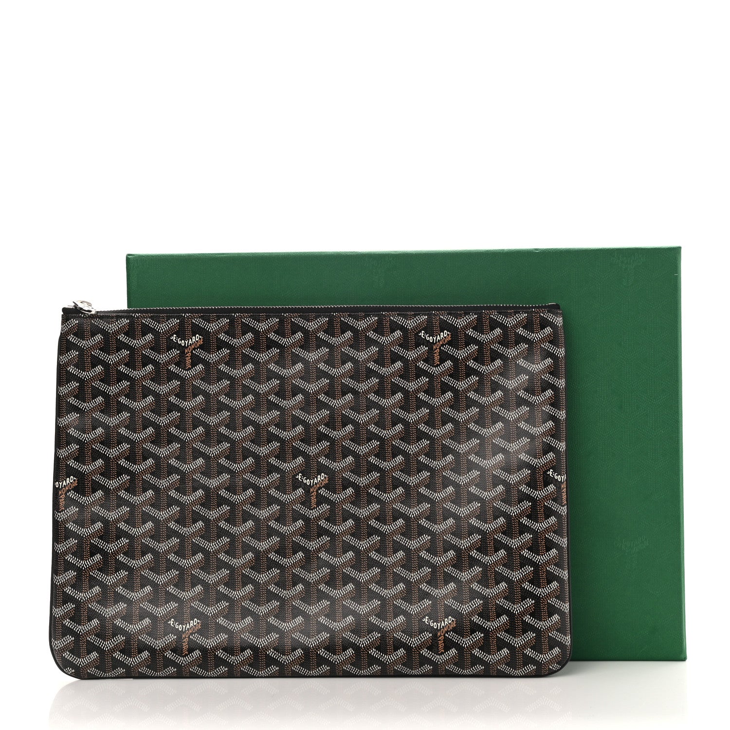 Goyard Goyardine Senat Pochette GM Black 7 of 7
