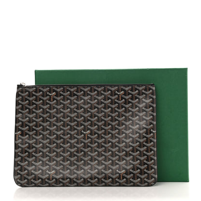 Goyard Goyardine Senat Pochette GM Black 7 of 7