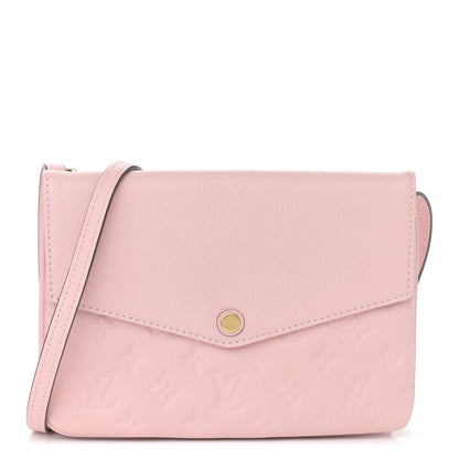 Louis Vuitton Empreinte Twice Rose Ballerine 1 of 13