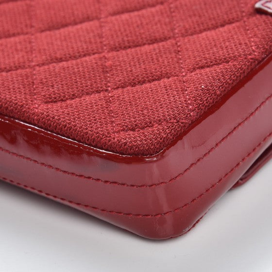 Patent Jersey Quilted 2.55 Reissue East West Flap Red