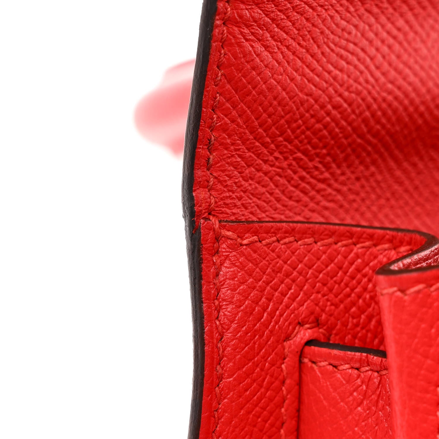 Hermes Epsom Kelly Sellier 28 Rouge Tomate 25 of 29