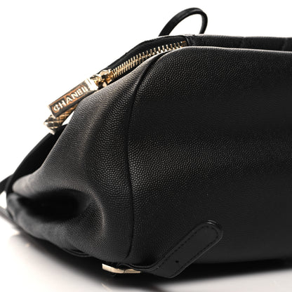 Chanel Caviar Quilted Business Affinity Backpack Black 9 of 10