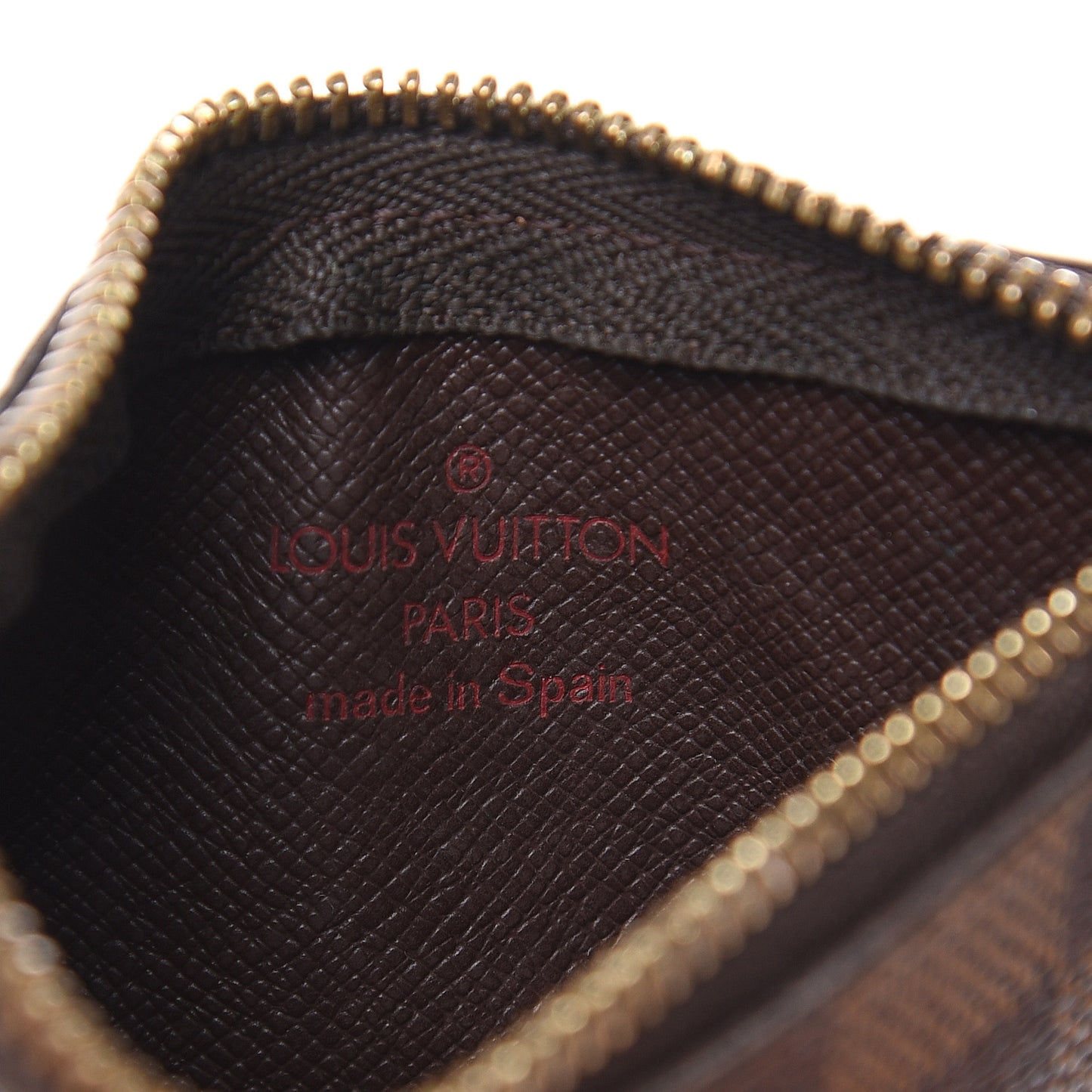 Damier Ebene Key Pouch