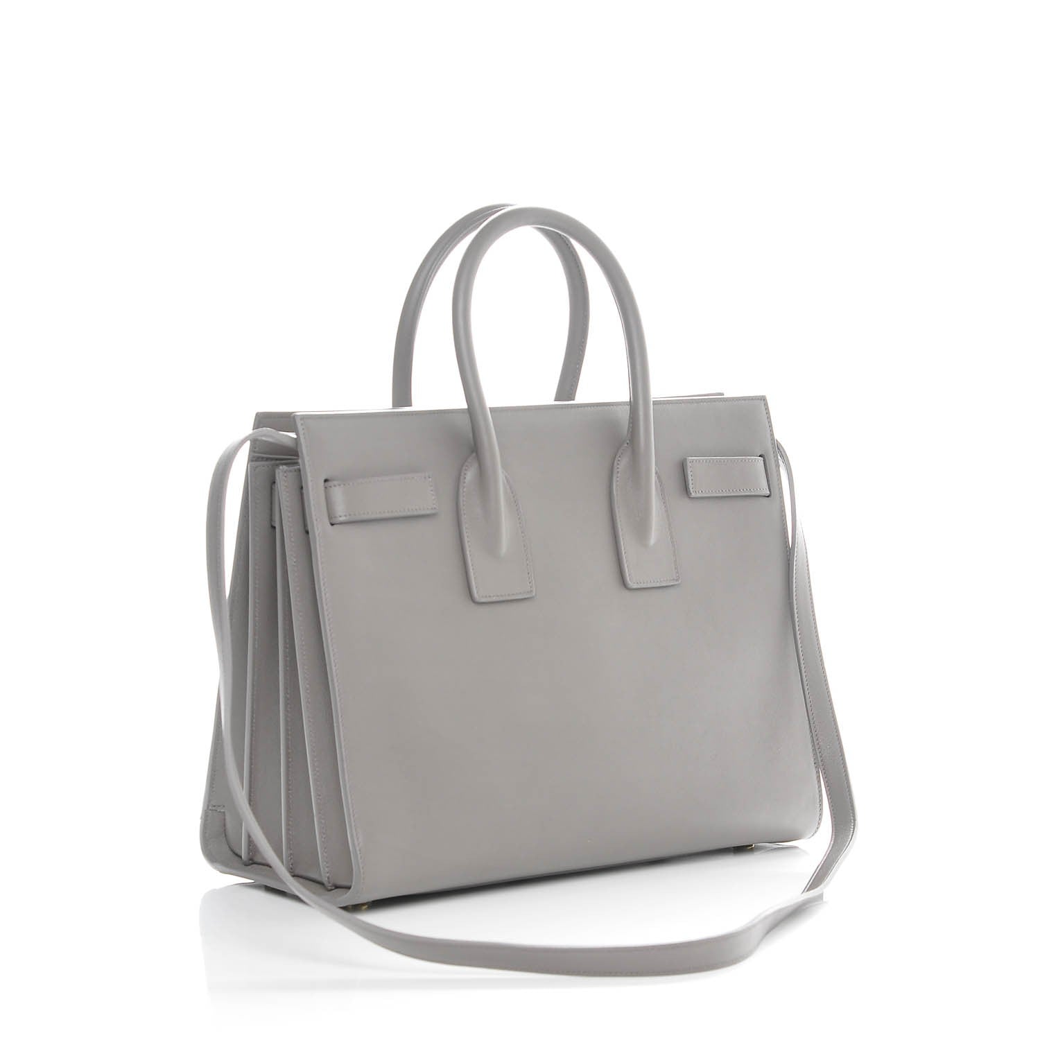 Saint Laurent Calfskin Small Sac De Jour Earth 3 of 7