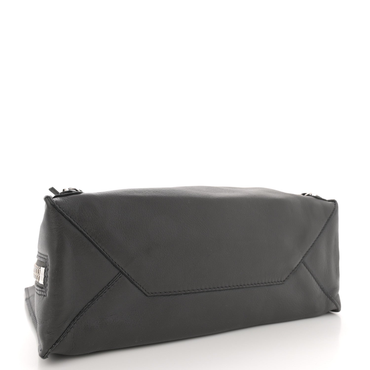 Balenciaga Veau Papier A6 Zip Around Tote Gris Fossile 5 of 14