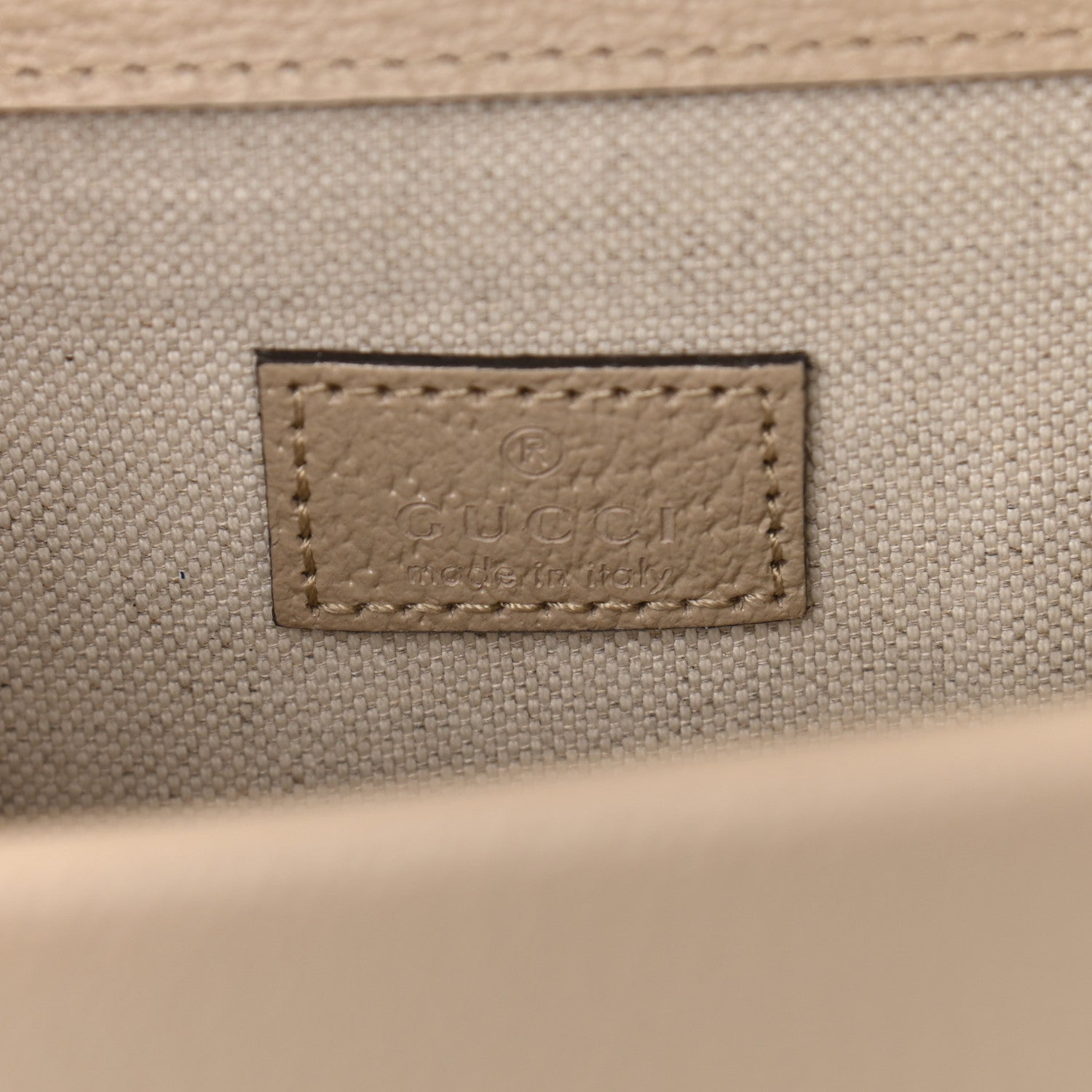 Gucci GG Supreme Monogram Textured Dollar Calfskin Mini Dionysus Shoulder Bag Beige Mystic White Oatmeal 6 of 11