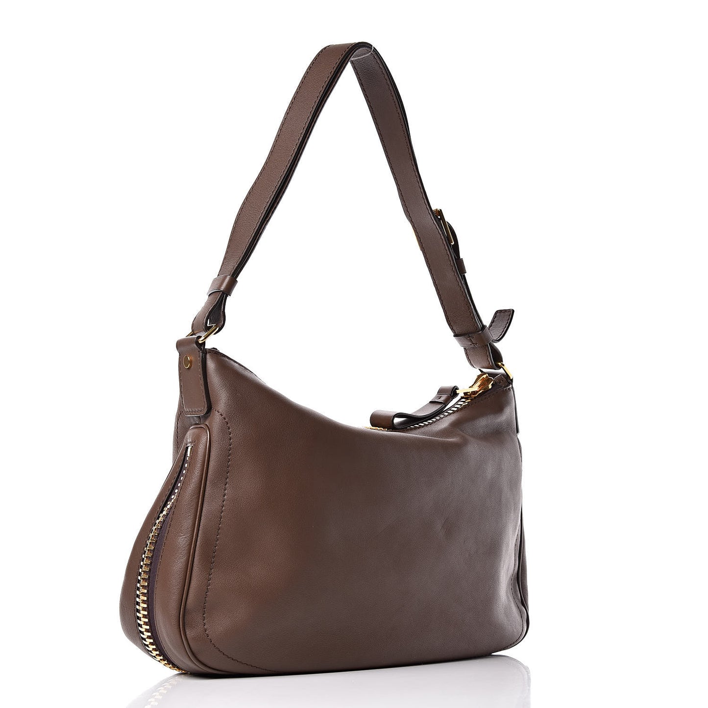 Calfskin Day Bag Brown