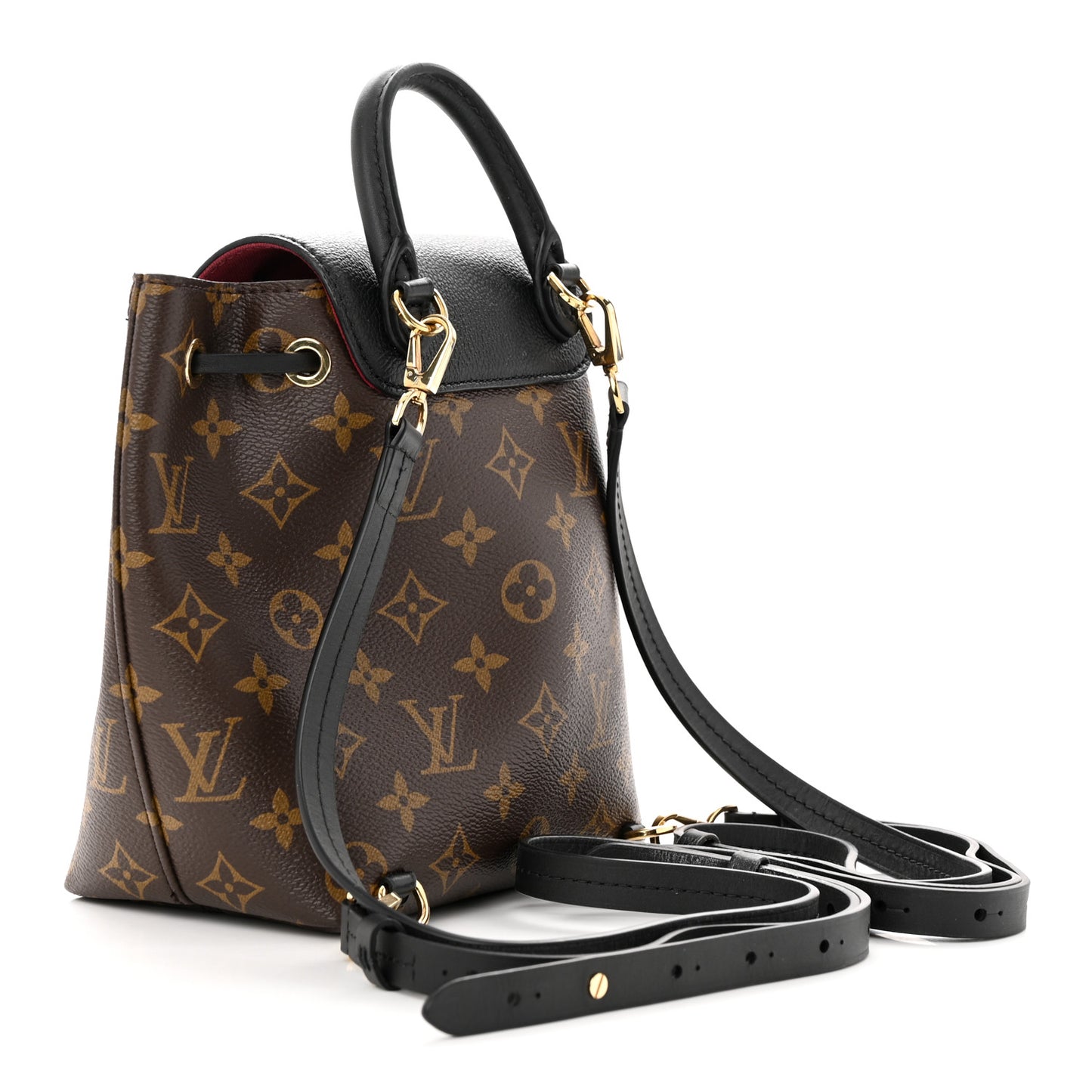 Monogram BB Montsouris NM Backpack Black