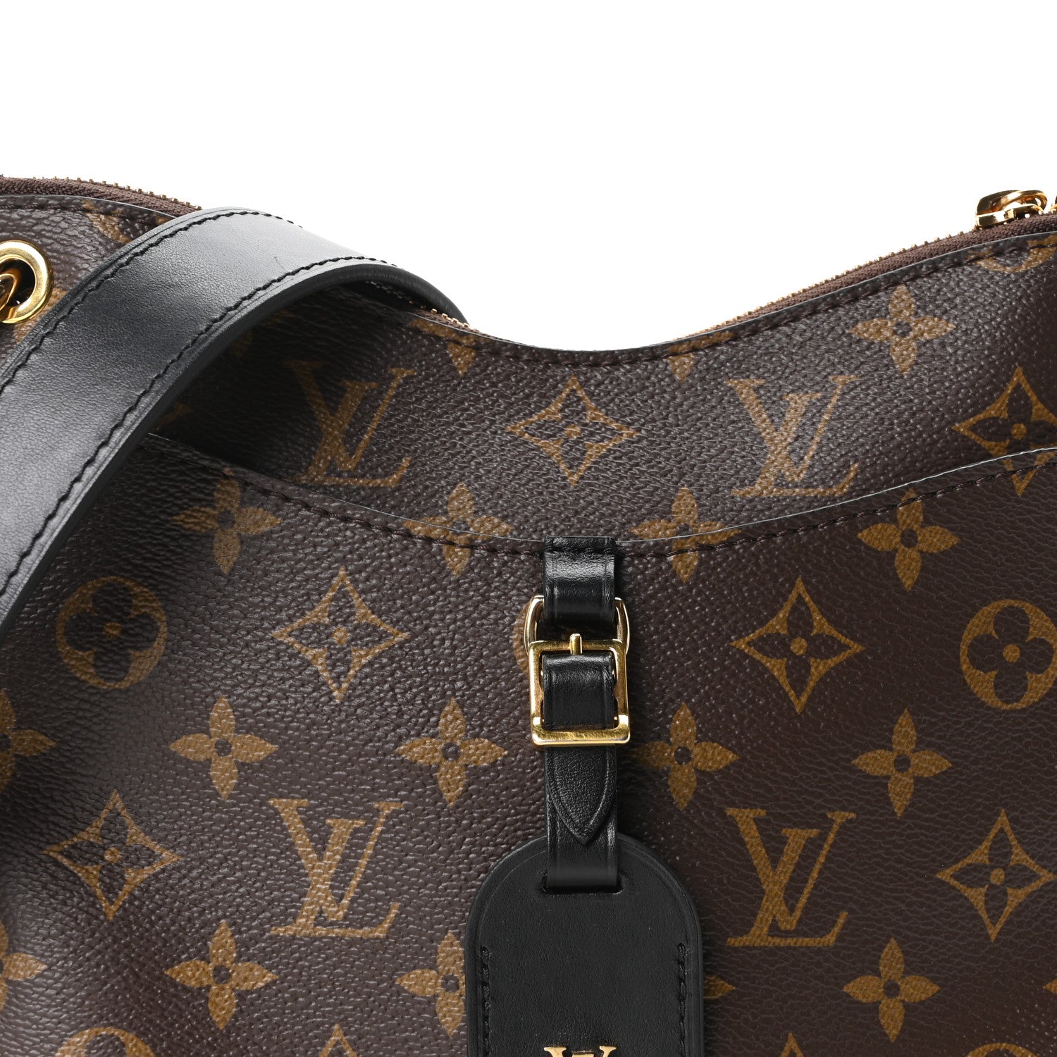 Louis Vuitton Monogram Odeon PM Black 7 of 9