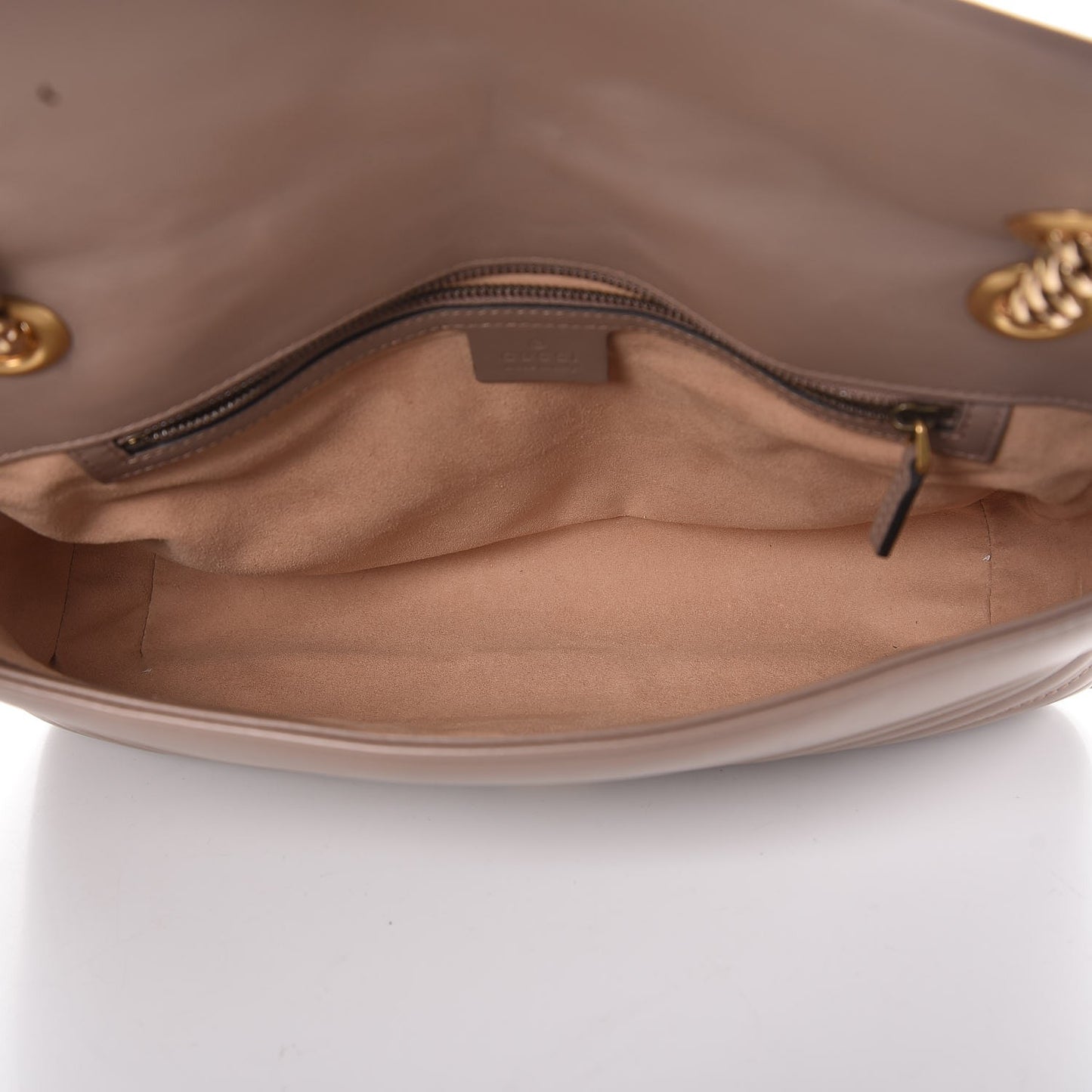 Calfskin Matelasse Medium GG Marmont Shoulder Bag Porcelain Rose