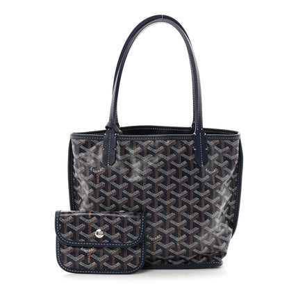 Goyard Goyardine Reversible Mini Anjou Navy 3 of 18