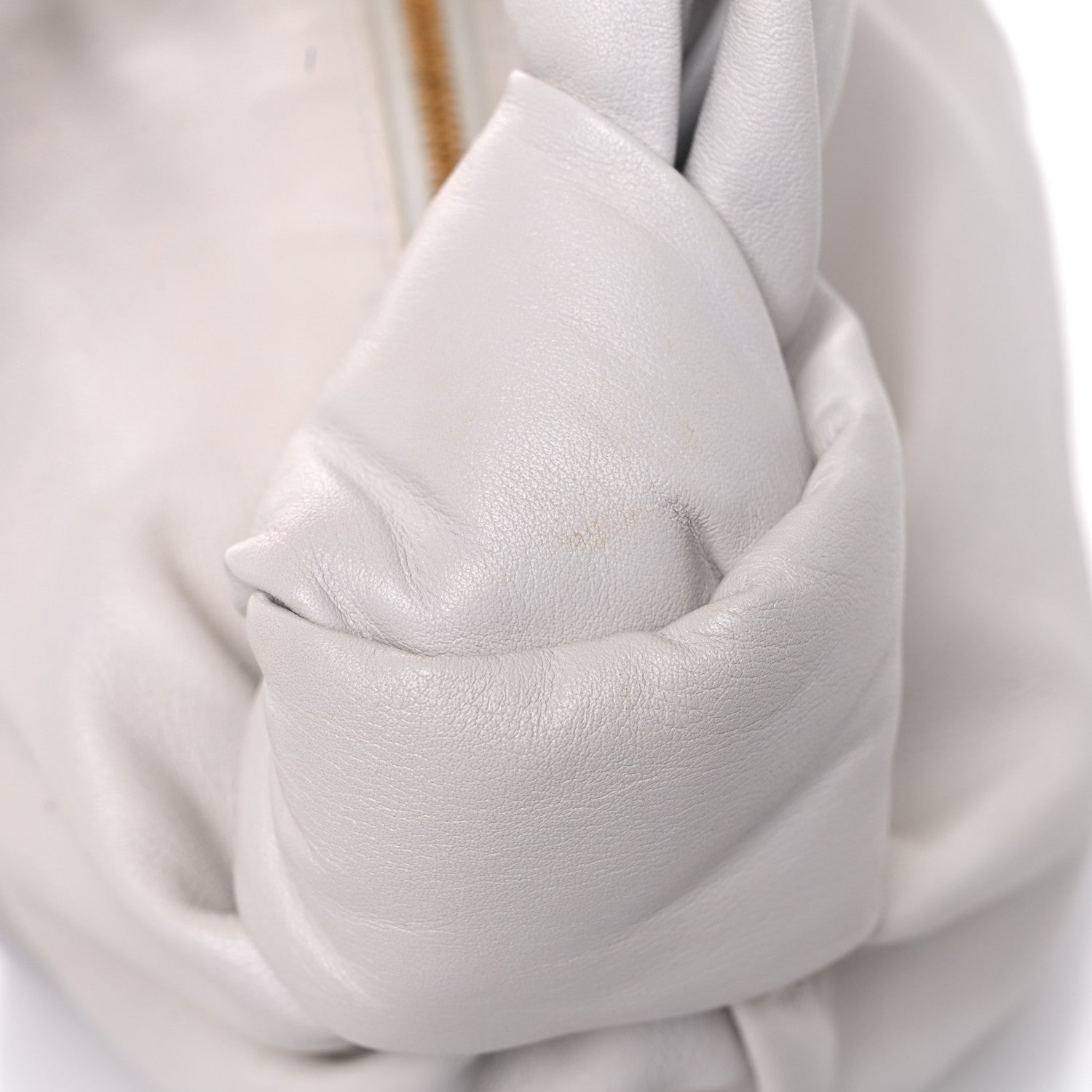 Bottega Veneta Calfskin Mini Double Knot Bag White 15 of 18