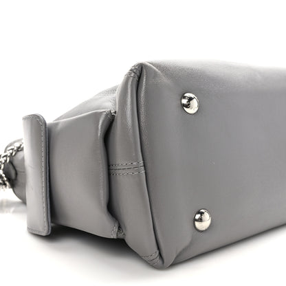 Louis Vuitton Lambskin CarryAll Cargo Vibe PM Trianon Gray 8 of 13