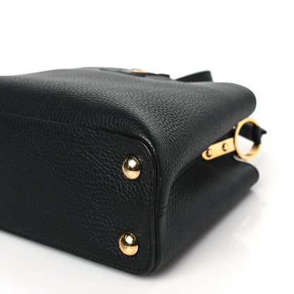 Louis Vuitton Taurillon Capucines BB Black 8 of 8